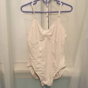 White Degas ballet Leotard